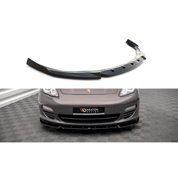 Добавка за предна броня/лип спойлер  V.2 Porsche Panamera / Panamera Diesel 970 - Maxton Design