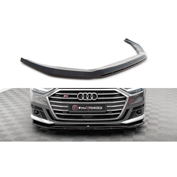 Добавка за предна броня/лип спойлер  V.1 Audi S8 / A8 S-Line D5 - Maxton Design