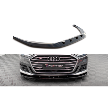 Добавка за предна броня/лип спойлер  V.2 Audi S8 / A8 S-Line D5 - Maxton Design