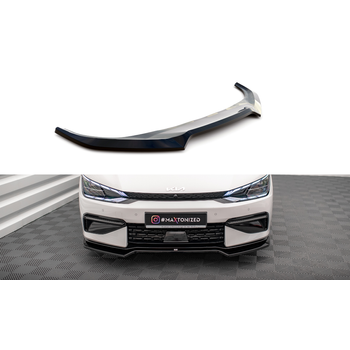 Добавка за предна броня/лип спойлер  V.1 Kia EV6 GT-Line Mk1 - Maxton Design