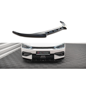 Добавка за предна броня/лип спойлер  V.2 Kia EV6 GT-Line Mk1 - Maxton Design
