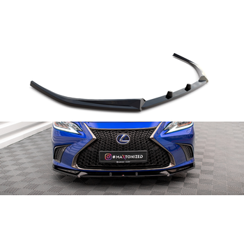 Добавка за предна броня/лип спойлер  V.2 Lexus es F Sport Mk7 - Maxton Design