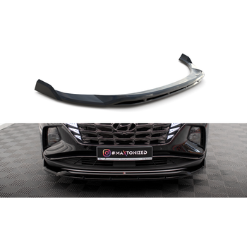 Добавка за предна броня/лип спойлер  V.2 Hyundai Tucson Mk4 - Maxton Design