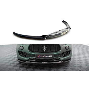 Добавка за предна броня/лип спойлер  V.1 Maserati Levante Mk1 - Maxton Design