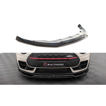 Добавка за предна броня/лип спойлер  V.2 Mini Cooper Clubman John Cooper Works F54 Facelift - Maxton Design