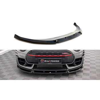 Добавка за предна броня/лип спойлер  V.3 Mini Cooper Clubman John Cooper Works F54 - Maxton Design