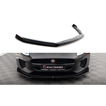 Добавка за предна броня/лип спойлер  V.2 Jaguar F-Type Mk1 Facelift - Maxton Design