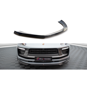 Добавка за предна броня/лип спойлер  Porsche Macan Mk1 Facelift 2 - Maxton Design