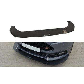  Добавка за предна броня/лип спойлер  V.1 Ford Focus St Mk3 FL - Maxton Design