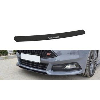  Добавка за предна броня/лип спойлер  V.3 Ford Focus St Mk3 FL - Maxton Design