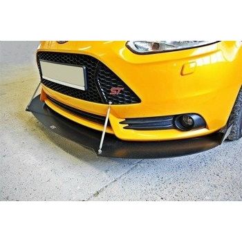  Добавка за предна броня/лип спойлер  V.2 Ford Focus St Mk3 - Maxton Design