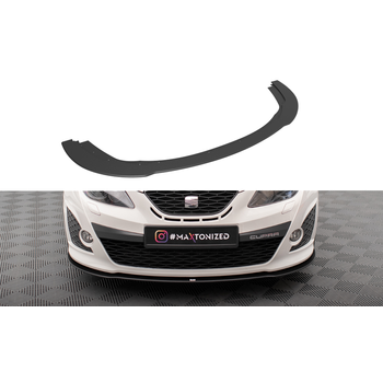Добавка за предна броня/лип спойлер Seat Ibiza Cupra Sport Coupe Mk4 - Maxton Design