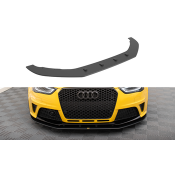 Добавка за предна броня/лип спойлер Audi RS4 B8 - Maxton Design