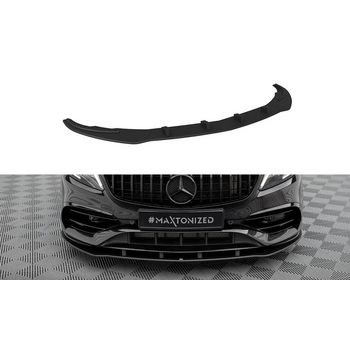 Добавка за предна броня/лип спойлер Mercedes-Benz A AMG-Line W176 Facelift - Maxton Design