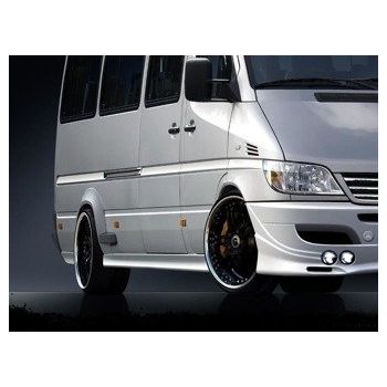 Прагове Mercedes Sprinter I FL / Volkswagen LT 96-06 - Различни размери (4 елемента). Тази странична прагове пасва на версията на Twin Wheels.