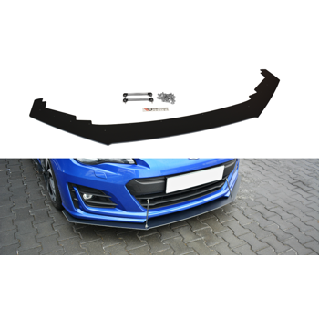 Добавка за предна броня/лип спойлер V.1 Subaru BRZ Facelift - Maxton Design