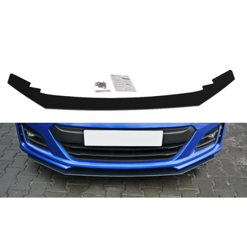 Добавка за предна броня/лип спойлер V.2 Subaru BRZ Facelift - Maxton Design