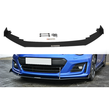 Добавка за предна броня/лип спойлер V.3 Subaru BRZ Facelift - Maxton Design