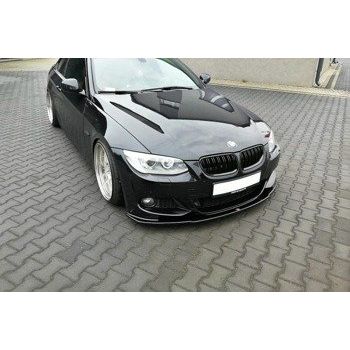 Добавка за предна броня/лип спойлер  V.1 за BMW 3 E92 M-Pack Facelift