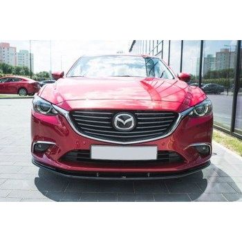 Добавка за предна броня/лип спойлер  V.1 Mazda 6 GJ (MK3) Фейслифт