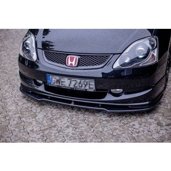 Добавка за предна броня/лип спойлер  V.1 Honda Civic EP3 (MK7) Type-R/S Facelift