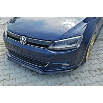 Добавка за предна броня/лип спойлер  V.2 Volkswagen Jetta Mk6 PREFACE