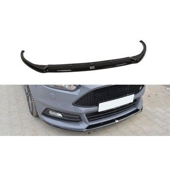 Добавка за предна броня/лип спойлер  Ford Focus St Mk3 FL (Cupra) - Maxton Design