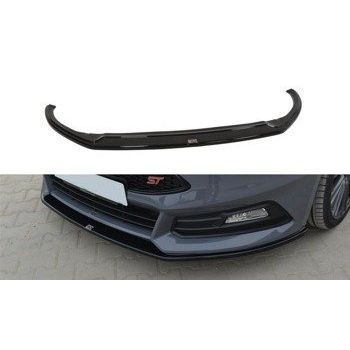 Добавка за предна броня/лип спойлер  V.2 Ford Focus St Mk3 FL - Maxton Design