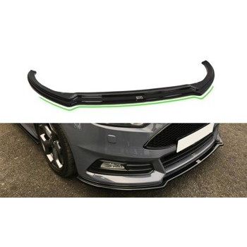Добавка за предна броня/лип спойлер  V.3 Ford Focus St Mk3 FL - Maxton Design