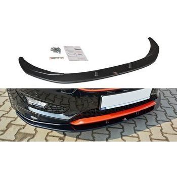 Добавка за предна броня/лип спойлер  V.1 Ford Focus st-line mk3 fl - Maxton Design