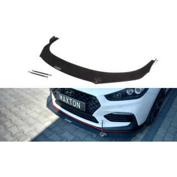 Добавка за предна броня/лип спойлер Hyundai i30 mk3 n - Maxton Design