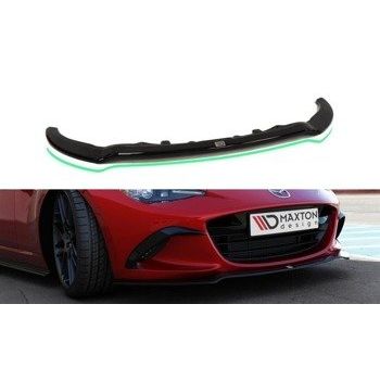 Добавка за предна броня/лип спойлер  V.2 Mazda MX-5 IV - Maxton Design