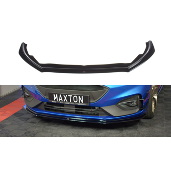 Добавка за предна броня/лип спойлер  V.4 Ford Focus ST / ST-LINE MK4 - Maxton Design