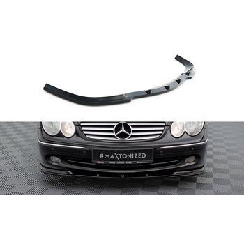 Добавка за предна броня/лип спойлер  V.1 Mercedes Clk W 209 за стандартна версия - Maxton Design