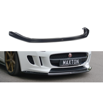 Добавка за предна броня/лип спойлер  V.1 Jaguar F-Type - Maxton Design