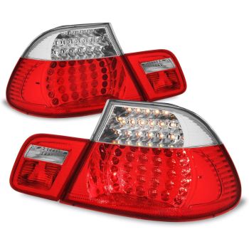 LED Бели стопове за BMW E46 04.99-03.03 купе