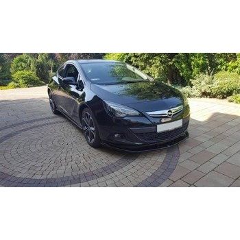 Добавка за предна броня/лип спойлер  Opel Astra J GTC