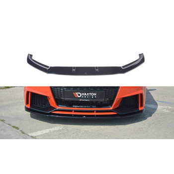 Добавка за предна броня/лип спойлер  V.1 Audi TT RS 8S - Maxton Design