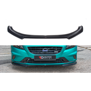 Добавка за предна броня/лип спойлер  Volvo V40 R-Design - Maxton Design