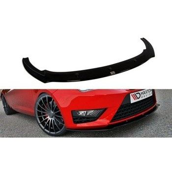 Добавка за предна броня/лип спойлер Seat Ibiza IV Cupra (6J) Фейслифт - Maxton Design