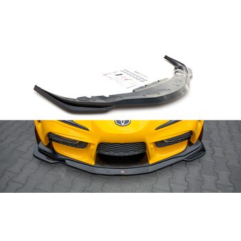 Добавка за предна броня/лип спойлер  V.1 Toyota supra mk5 - Maxton Design