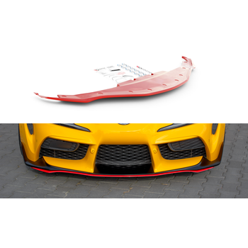 Добавка за предна броня/лип спойлер  V.3 Toyota supra mk5 - Maxton Design