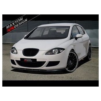  Добавка за предна броня/лип спойлер Seat Leon Mk2 (PREFACE) - Maxton Design
