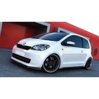 Добавка за предна броня/лип спойлер skoda citigo - Maxton Design