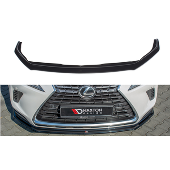 Добавка за предна броня/лип спойлер  LEXUS NX Facelift - Maxton Design