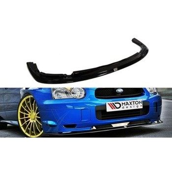 Добавка за предна броня/лип спойлер  Subaru Impreza WRX STI (Blobeye) - Maxton Design