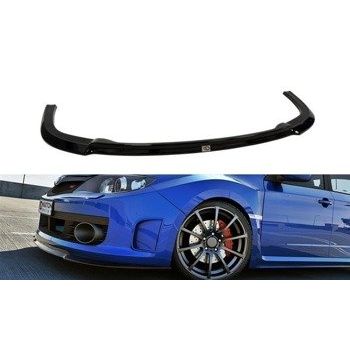 Добавка за предна броня/лип спойлер  V.1 Subaru Impreza WRX STI 2009-2011 - Maxton Design