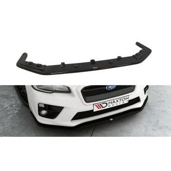 Добавка за предна броня/лип спойлер  v.2 subaru wrx sti - Maxton Design