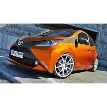 Добавка за предна броня/лип спойлер  Toyota Aygo Mk2