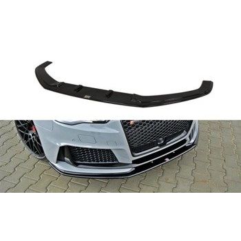 Добавка за предна броня/лип спойлер  V.2 Audi RS3 8V Sportback - Maxton Design